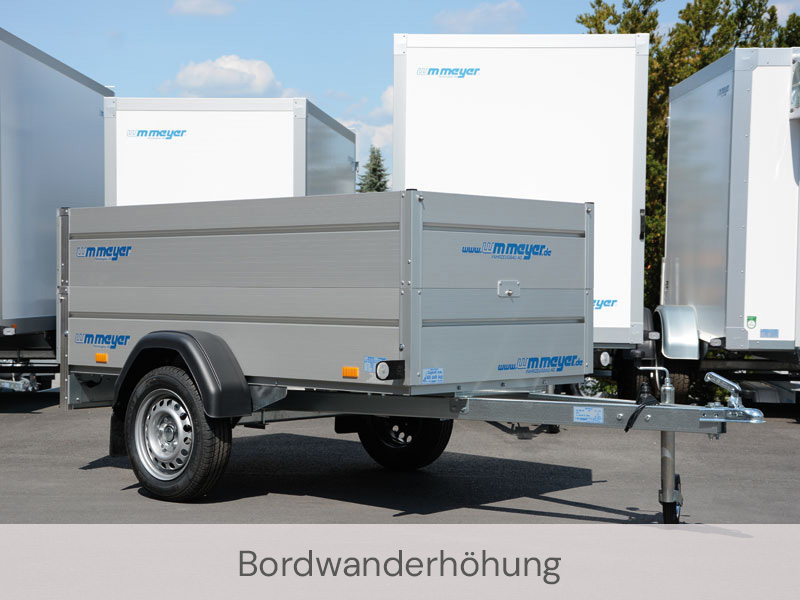 Anhänger mit Bordwanderhöhung